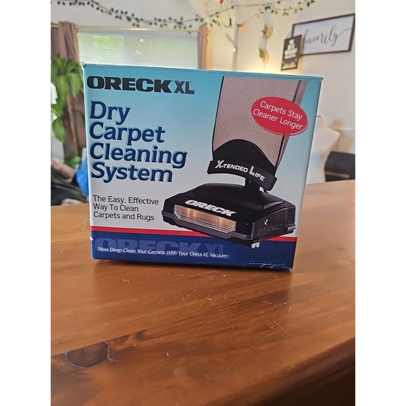 Oreck Other - Oreck XL Dry Carpet Cleaning System Kit Used Soil Release Brush Powder Cleaner
